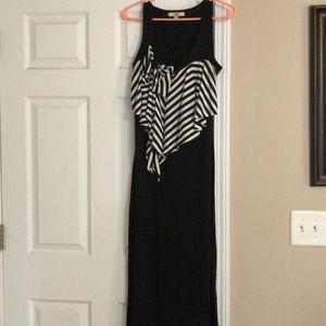 Black Boutique Maxi Dress - Sz L